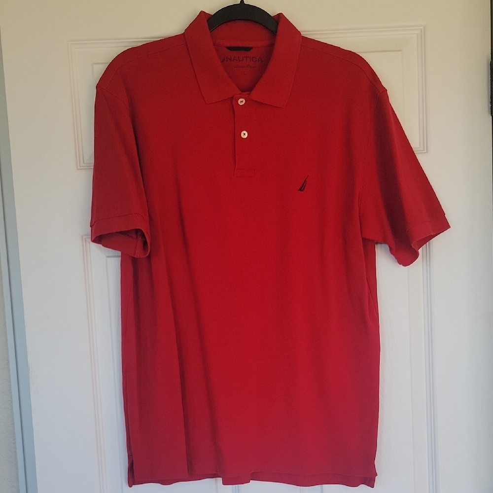 Nautica Red Polo